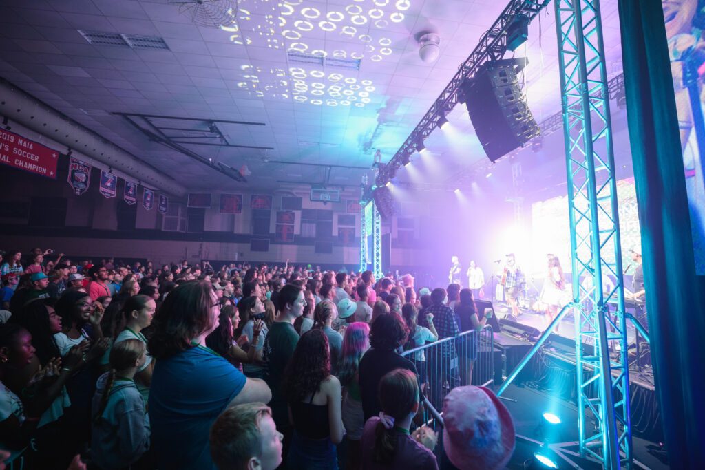methodist youth gather for fun filled conference at Central Methodist University in Fayette